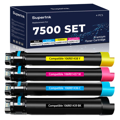 7500 Toner Cartridge Set