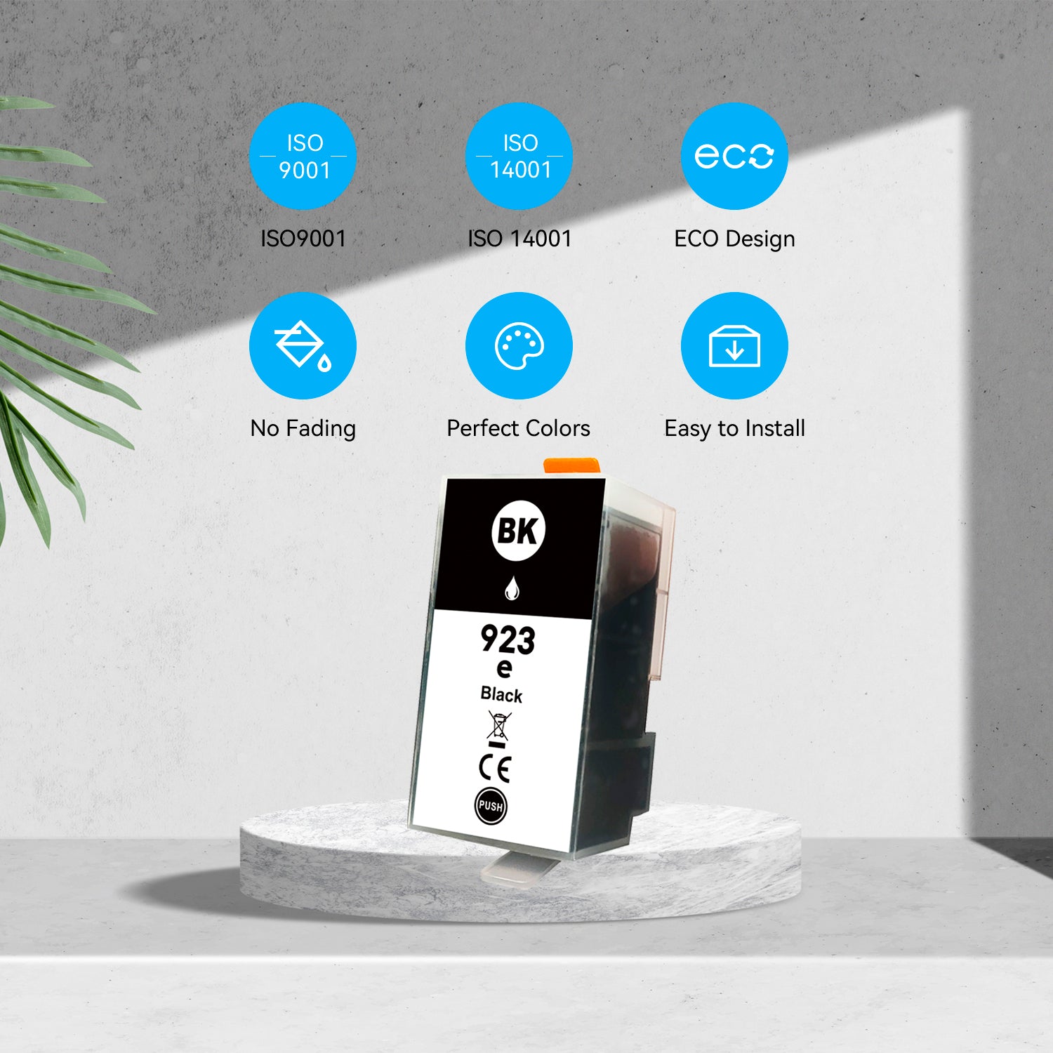 Compatible HP 923e EvoMore Black Cartridge by Superink