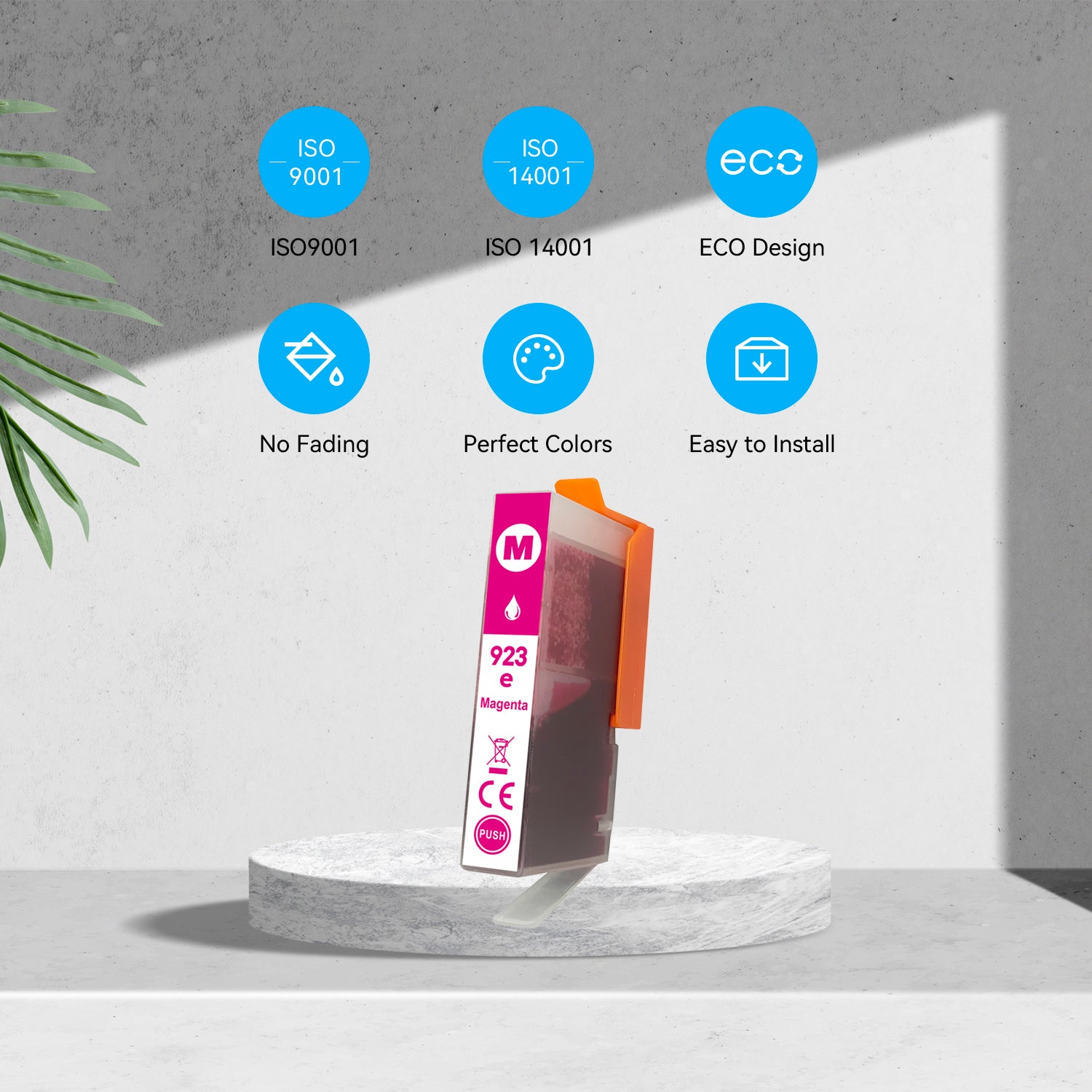 Compatible HP 923e EvoMore Magenta Cartridge by Superink