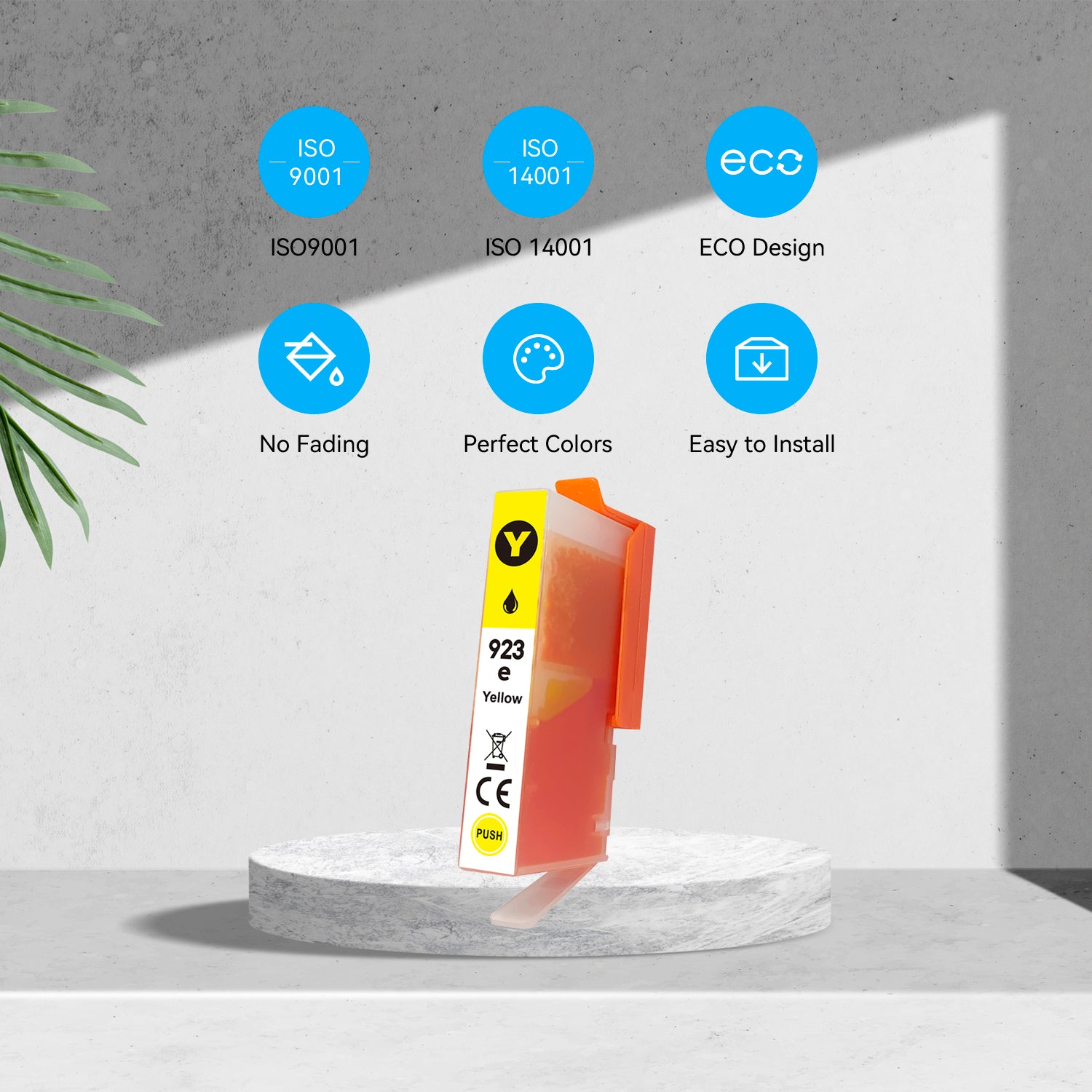 Compatible HP 923e EvoMore Yellow Cartridge by Superink