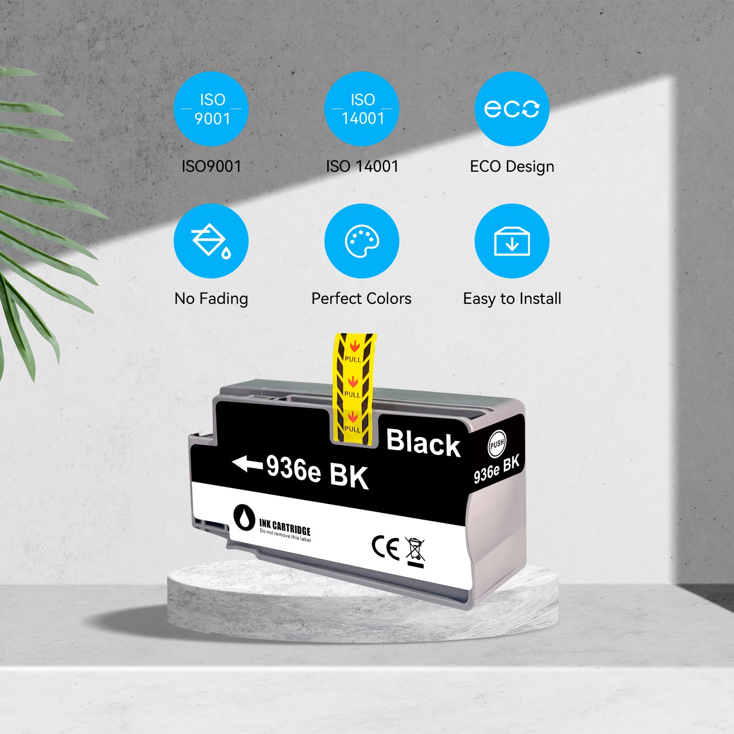 Compatible HP 936e EvoMore Black Cartridge by Superink