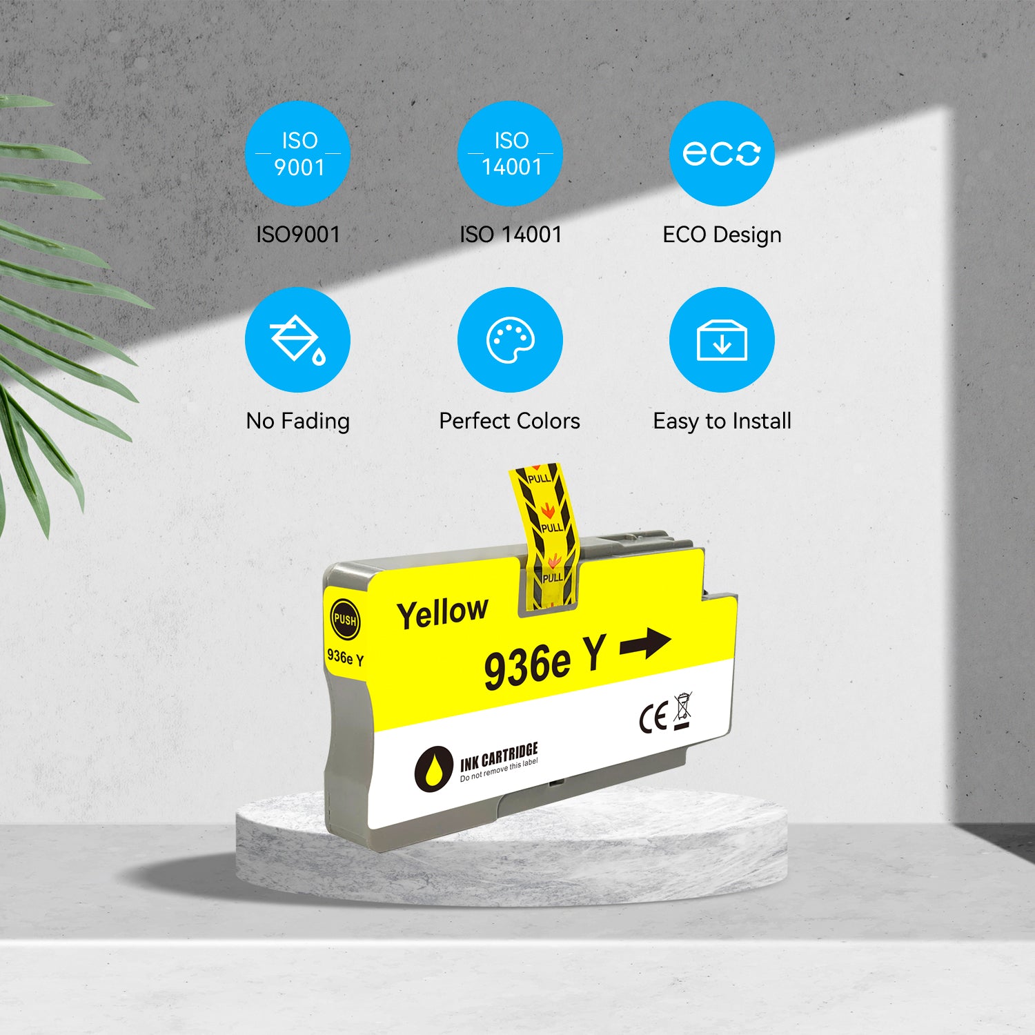 Compatible HP 936e EvoMore Yellow Cartridge by Superink