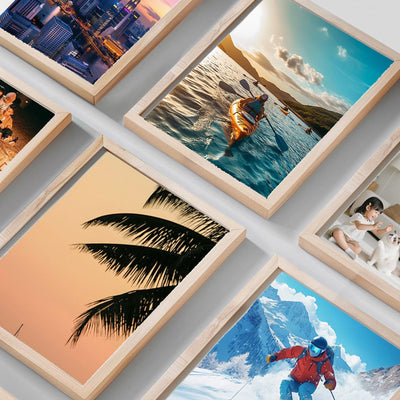 Compatible Amber M100/M200 4x6" Photo Printer Ink & 80 Sheets Paper