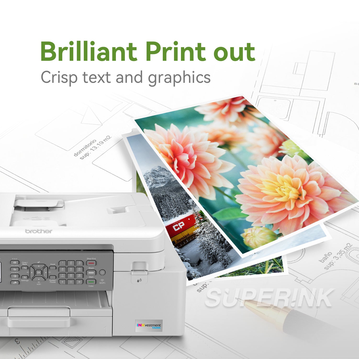 Compatible Brother LC406 Ink Cartridge Combo by Superink