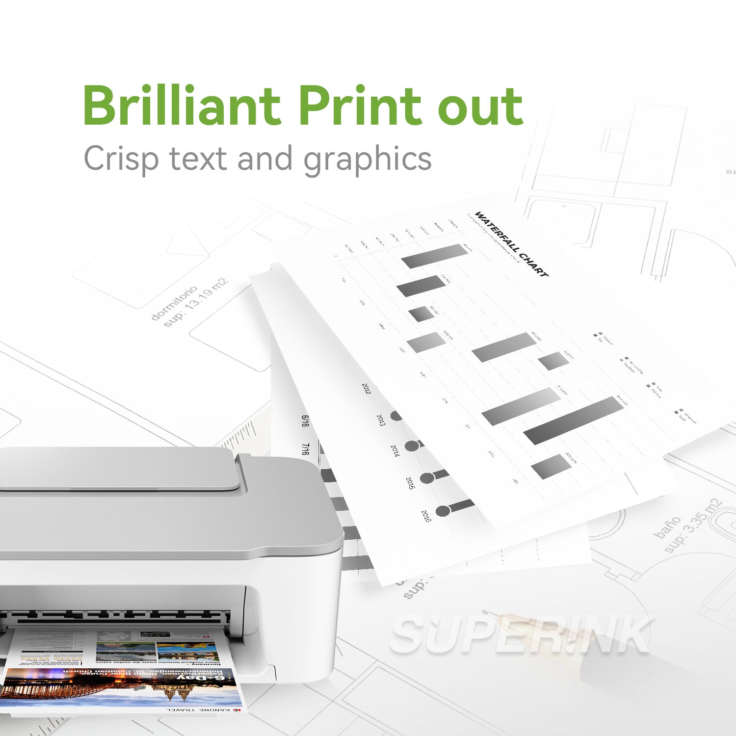 Compatible Canon PG-275XL Black Inkjet Cartridge By Superink