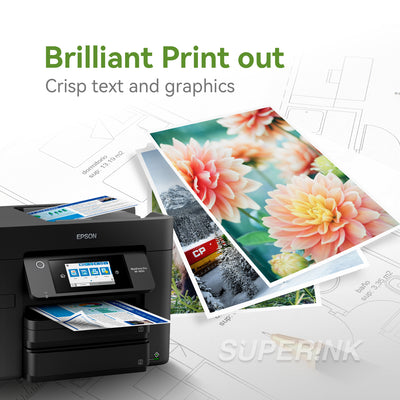 Compatible Epson T822XL Black High Yield Ink Cartridge by Superink