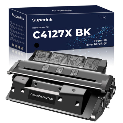 Compatible HP 27X C4127X Black Toner Cartridge By Superink