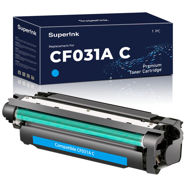 Compatible HP CF031A Cyan Toner Cartridge (HP 646A) - Superink.ca