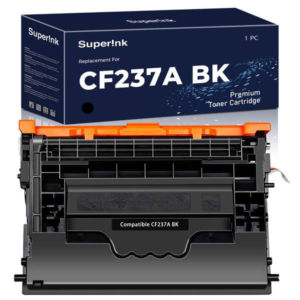 Compatible HP CF237A (HP 37A) Black Toner Cartridge by Superink ...