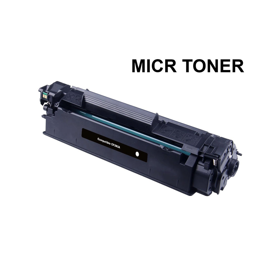 MICR HP CF283X (HP 83X) Toner Cartridge Black for Cheques by Superink