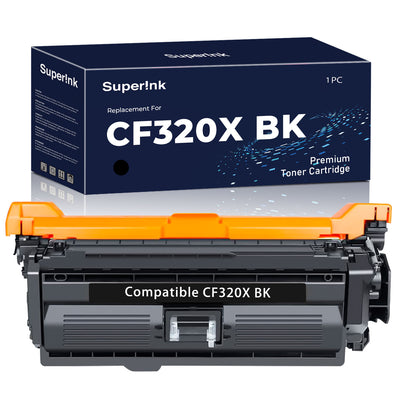compatible HP 653X / CF320X Noir