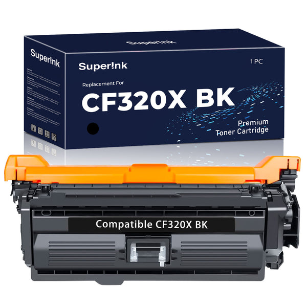 Compatible HP CF320X Toner Cartridge Black for HP M680 - Superink.ca