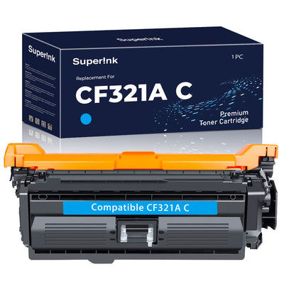 compatible HP CF321A / 653A Cyan