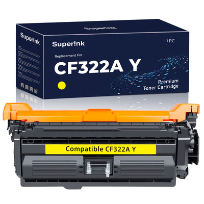 compatible HP 653A / CF322A Jaune