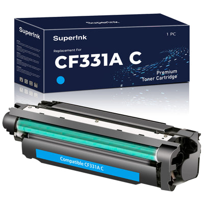 compatible HP CF331A / 654A Cyan
