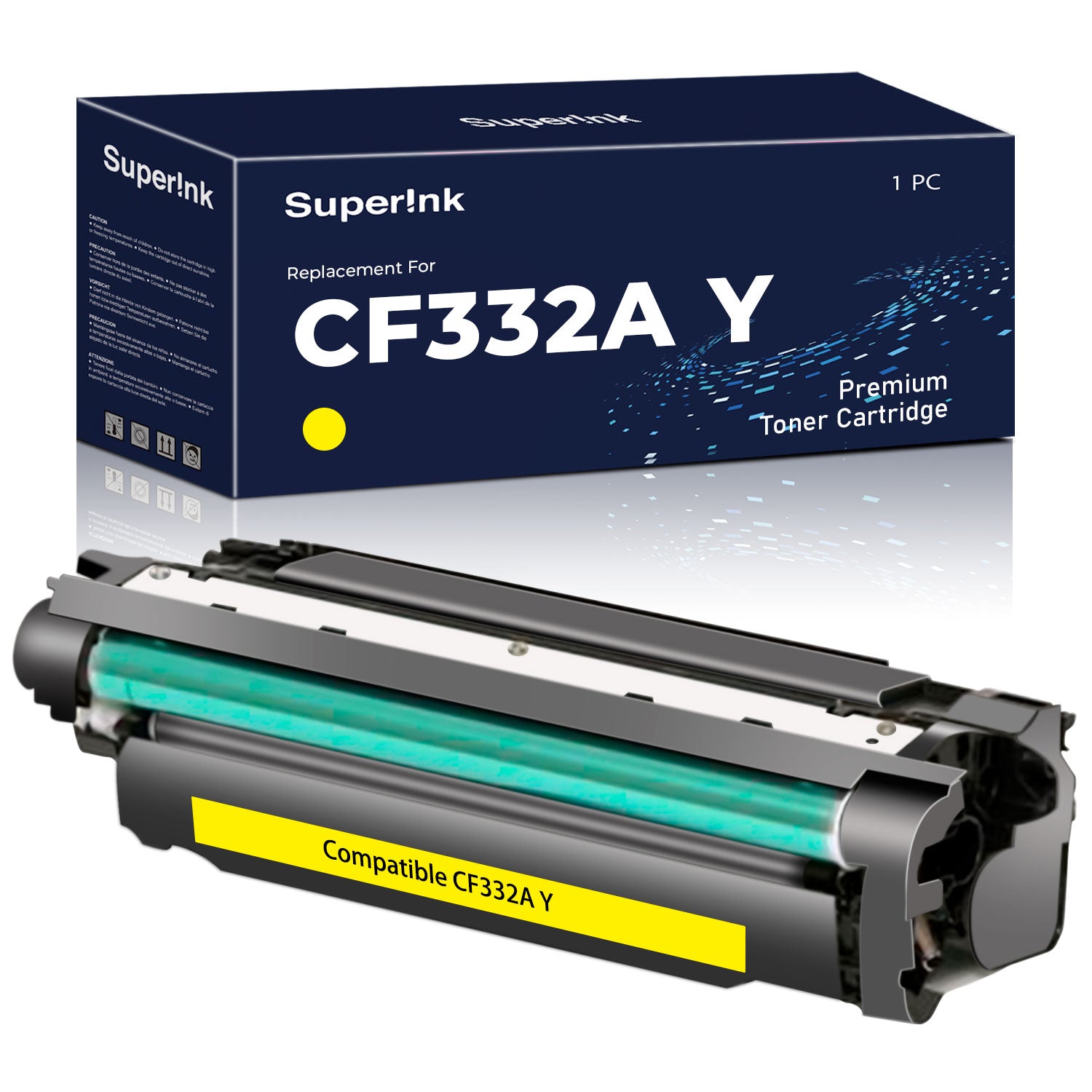 compatible HP CF332A / 654A YELLOW