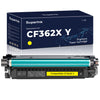 Cartouche de toner jaune HP CF362X compatible à haut rendement par Superink