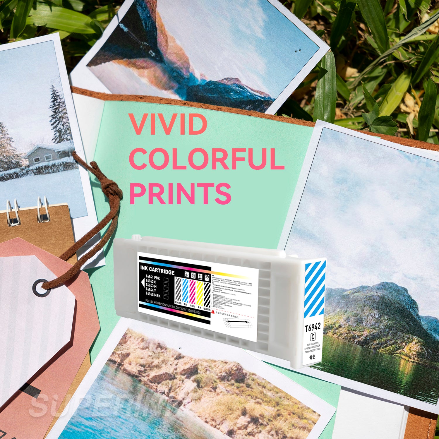 Compatible Epson T694200 Cyan Ink Cartridge By Superink