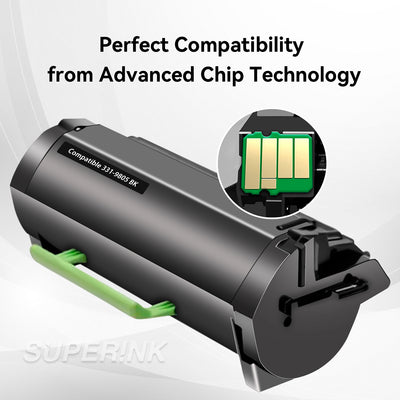 Compatible Dell 331-9805 Black Toner Cartridge (331-9803) By Superink