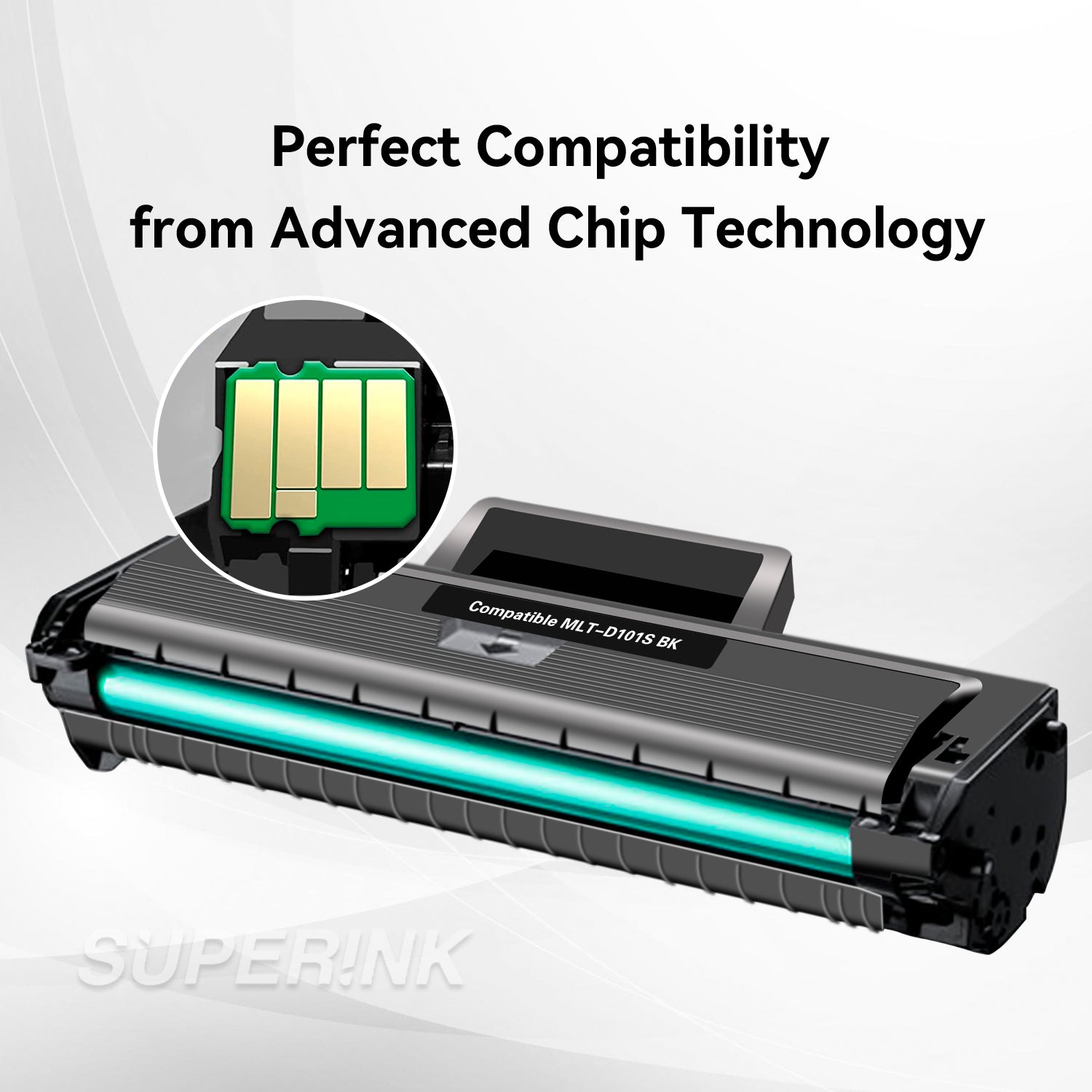 Compatible Samsung MLT-D101S Toner Cartridge Black By Superink