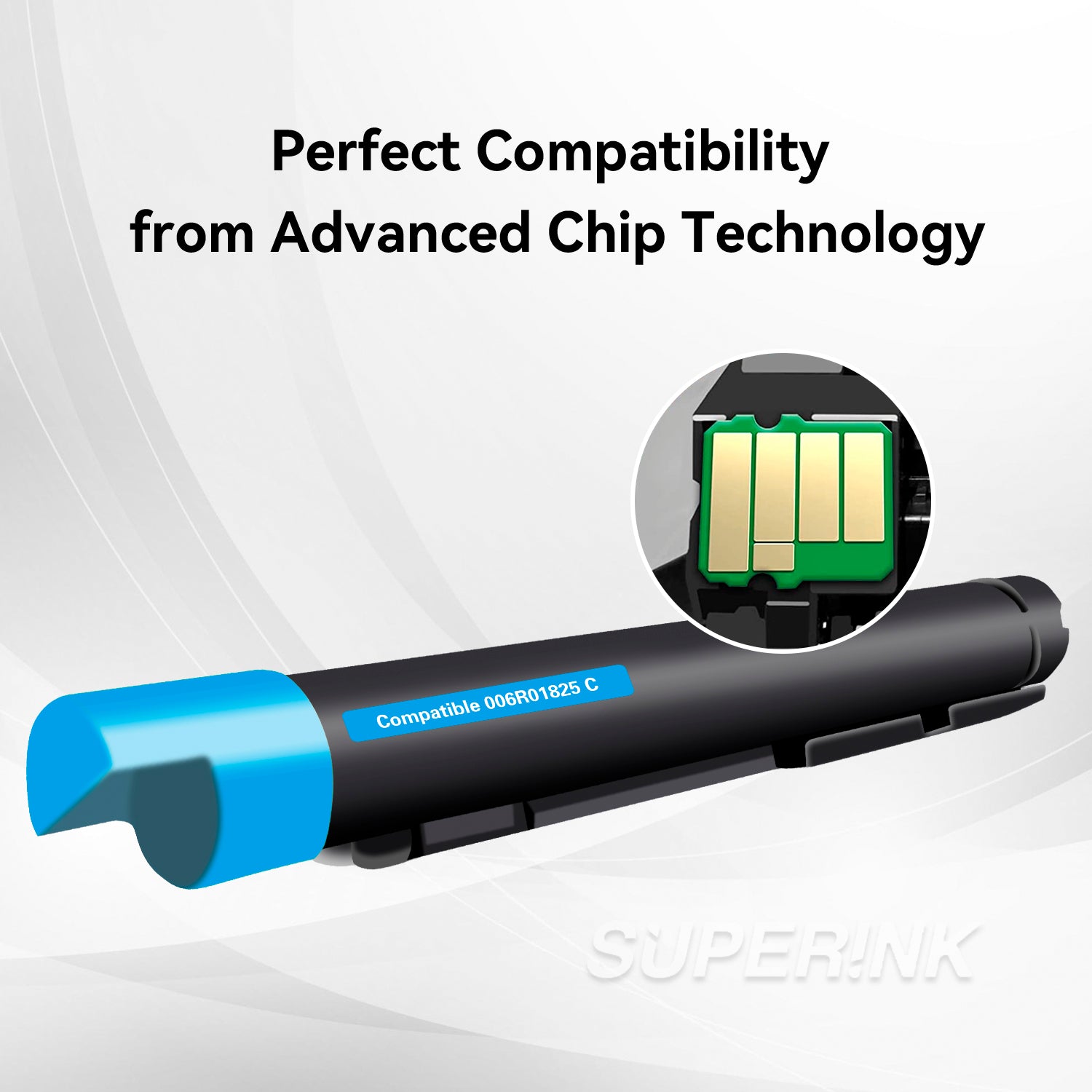 Compatible Xerox 006R01825 Cyan Toner Extra High Yield By Superink