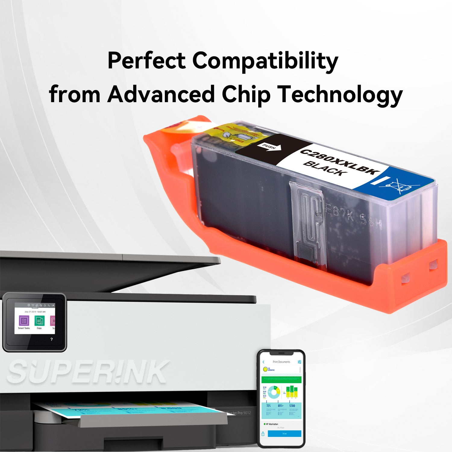 Compatible Canon PGI-280XXL (1967C001) Black Inkjet
