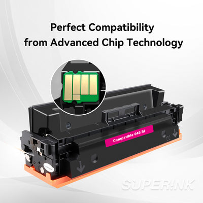 Compatible Canon 046 (1248C001) Magenta Toner Cartridge By Superink