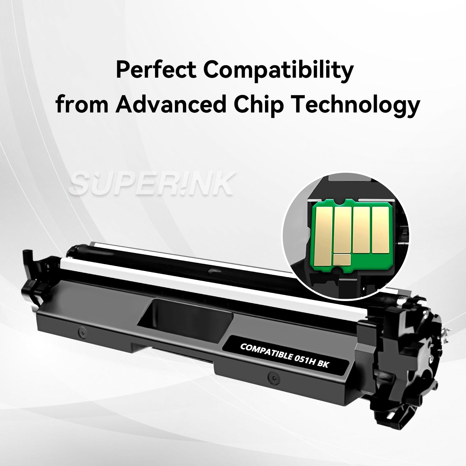 Compatible Canon 051H (2169C001) Black Toner Cartridge By Superink