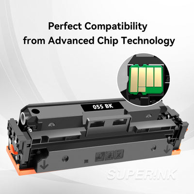 Compatible Canon 055 With Chip Black Toner By Superink