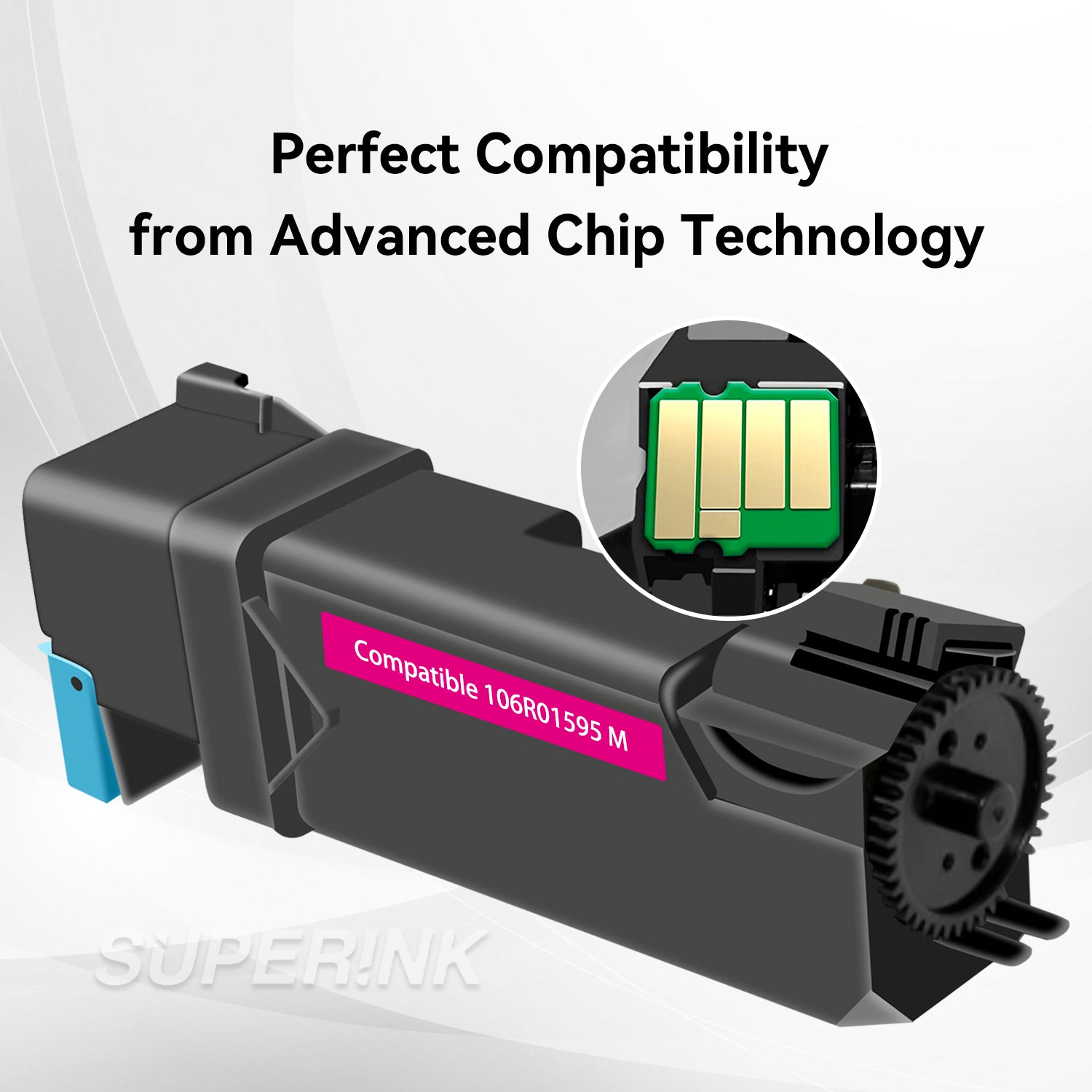 Compatible Xerox 6500/6505 Magenta Toner Cartridge High Yield 106R01595 By Superink