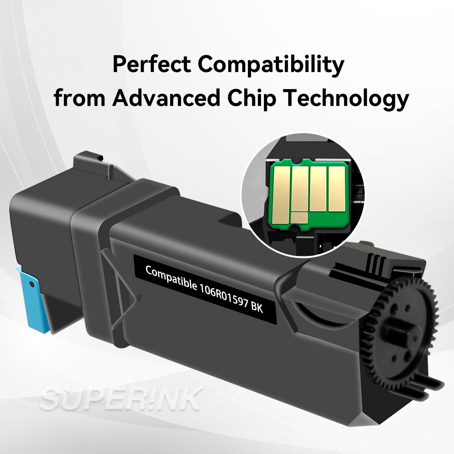 Compatible Xerox 106R01597 Black Toner Cartridge By Superink