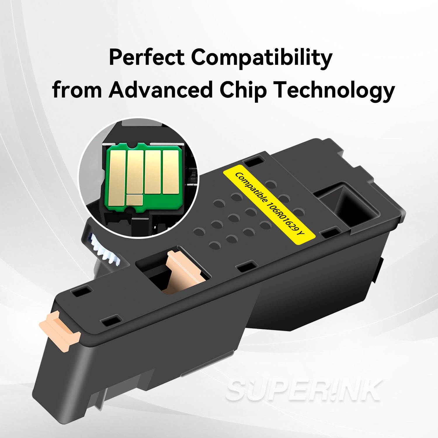 Compatible Xerox 6000/6010/6015 Yellow Toner (106R01629) By Superink