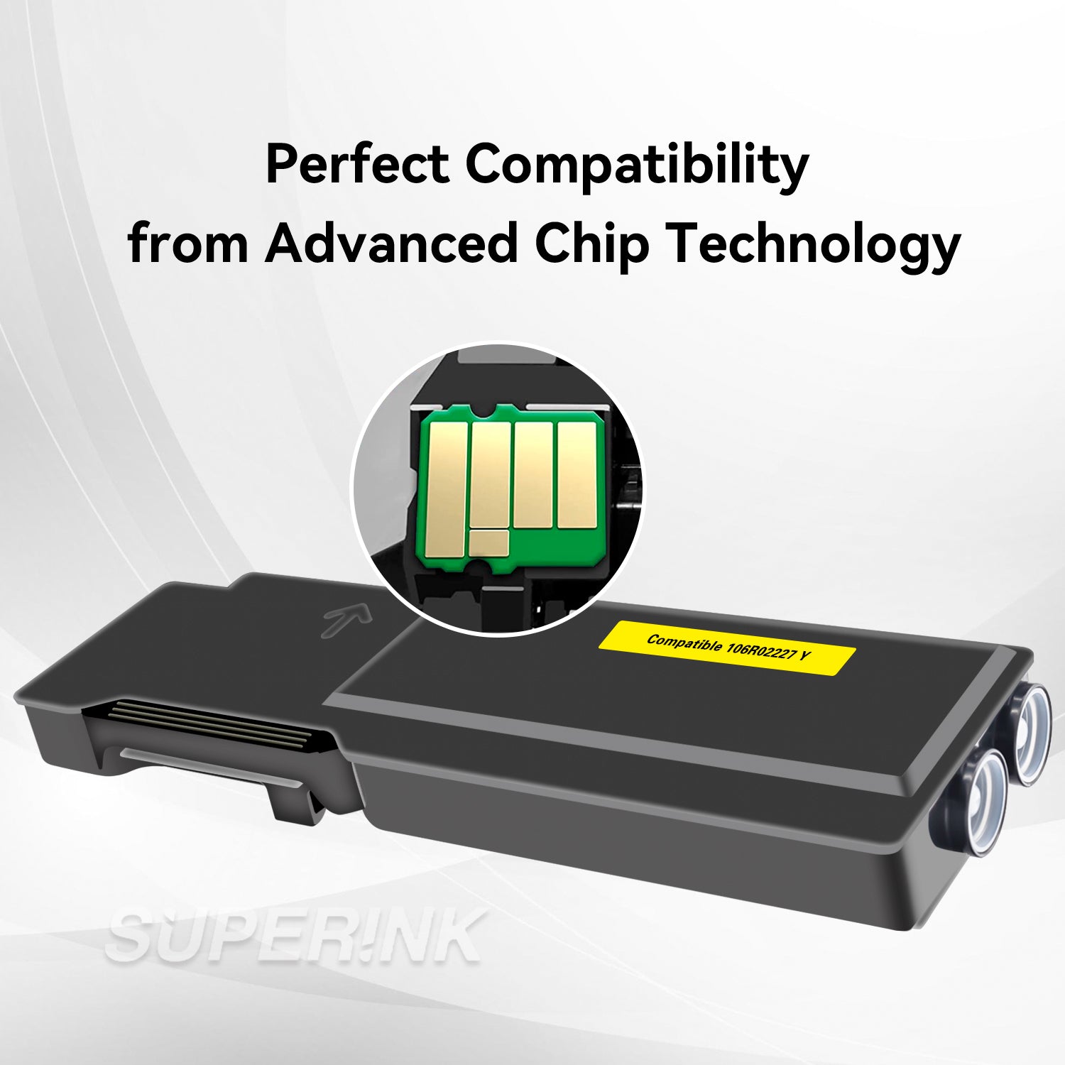 Compatible Xerox 6600 / 106R02227 Toner Cartridge Yellow By Superink