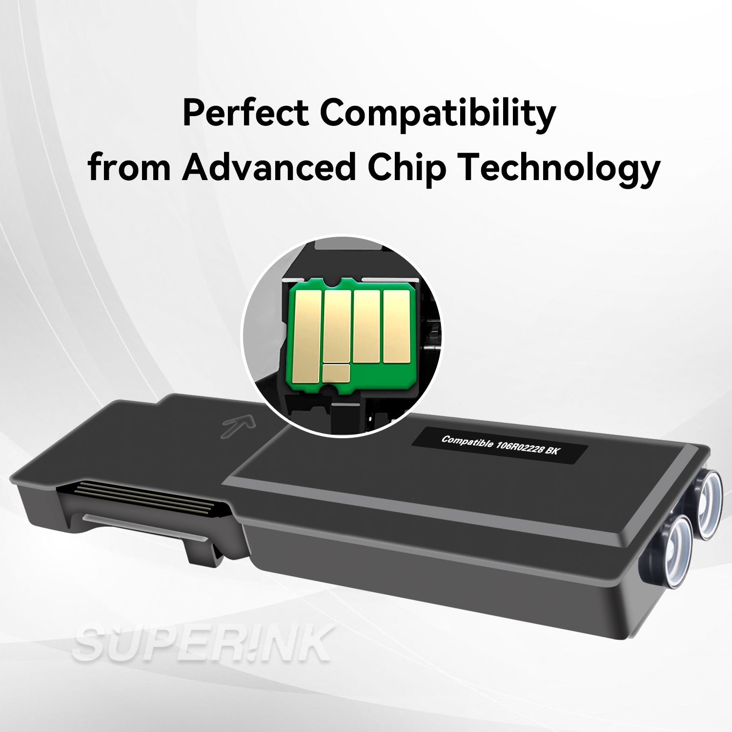 Compatible Xerox 6600 / 106R02228 Toner Cartridge Black By Superink