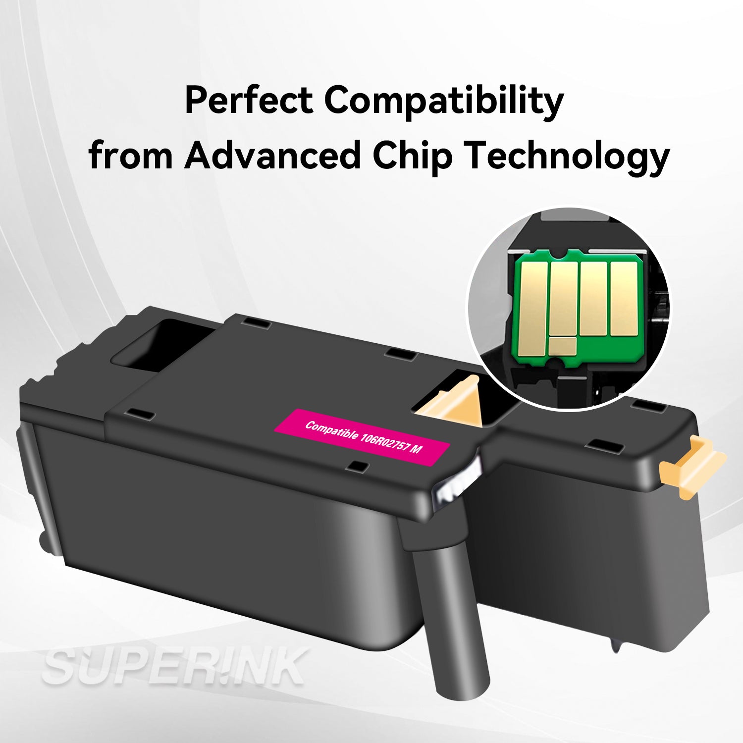 Compatible Xerox 106R02757 Magenta Toner Cartridge for By Superink