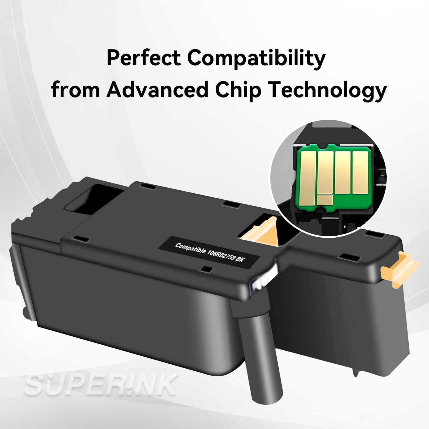 Compatible Xerox 106R02759 Black Toner Cartridge for By Superink