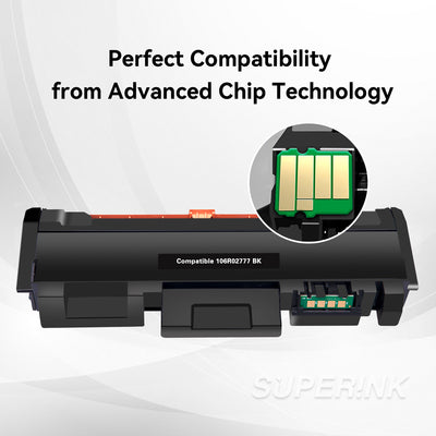 Compatible Xerox 106R02777 Black Toner Cartridge By Superink