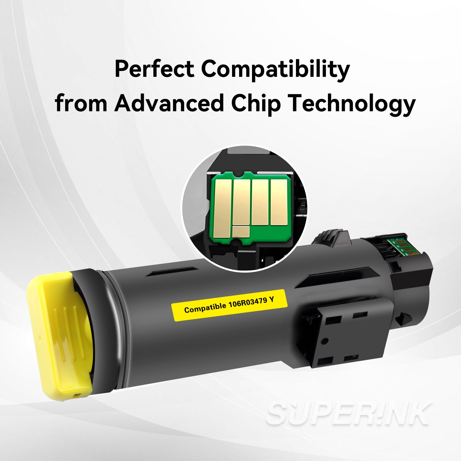 Compatible Xerox 106R03479 Yellow Toner Cartridge By Superink