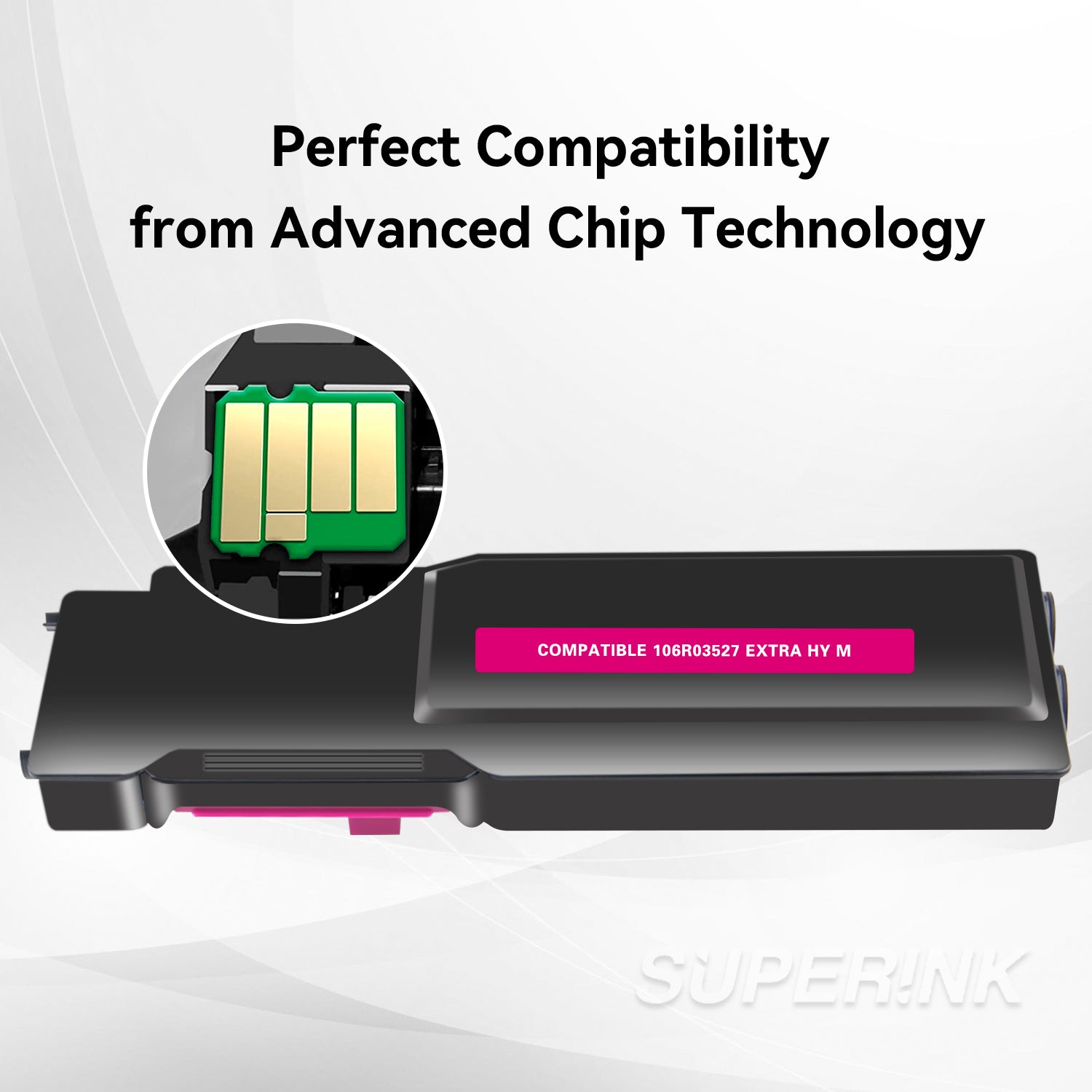 Compatible Xerox 106R03527 Magenta Toner Cartridge By Superink