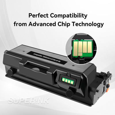 Compatible Xerox 106R03624 15000 Pages Black Toner by Superink