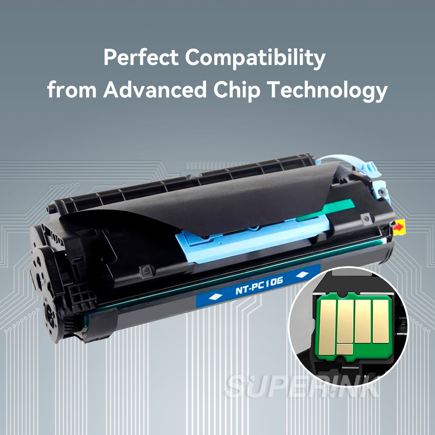Compatible Canon 106 Black Toner Cartridge By Superink