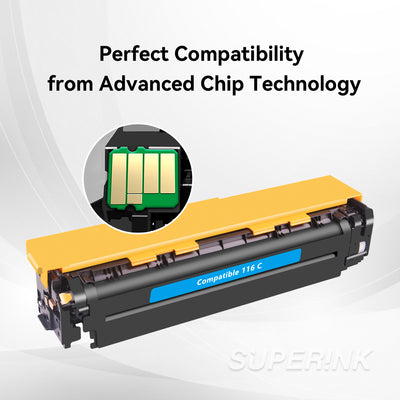 Compatible Canon 116  (1979B001) Toner Cartridge Cyan By Superink