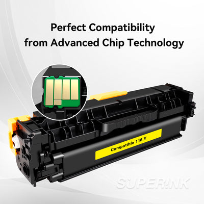 Compatible Canon 118Y (2659B001) Toner Cartridge Yellow By Superink