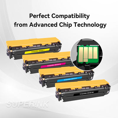 Compatible HP 125A Toner cartridge Combo By Superink