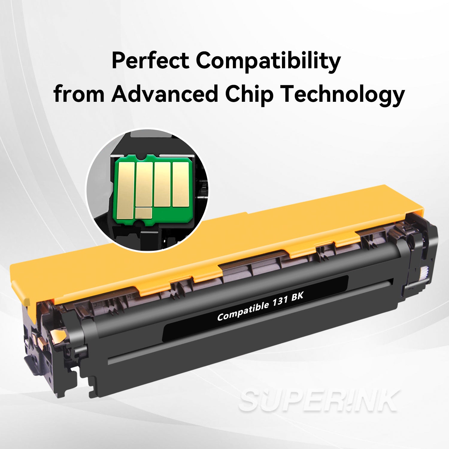 Compatible Canon 131(6272B001) Toner Cartridge Black By Superink