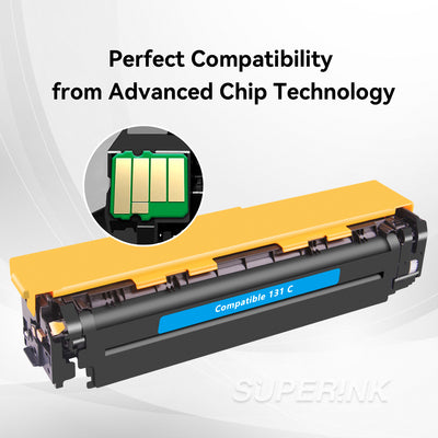 Compatible Canon 131 (6271B001) Toner Cartridge Cyan By Superink