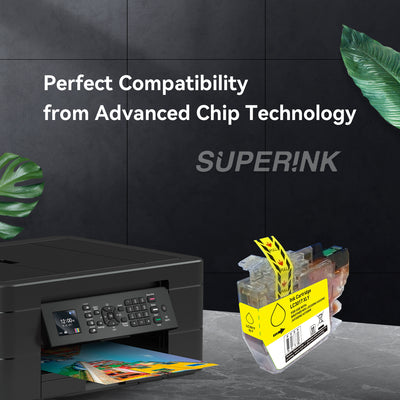 Compatible Brother LC3017XL Yellow Ink Cartridge by Superink