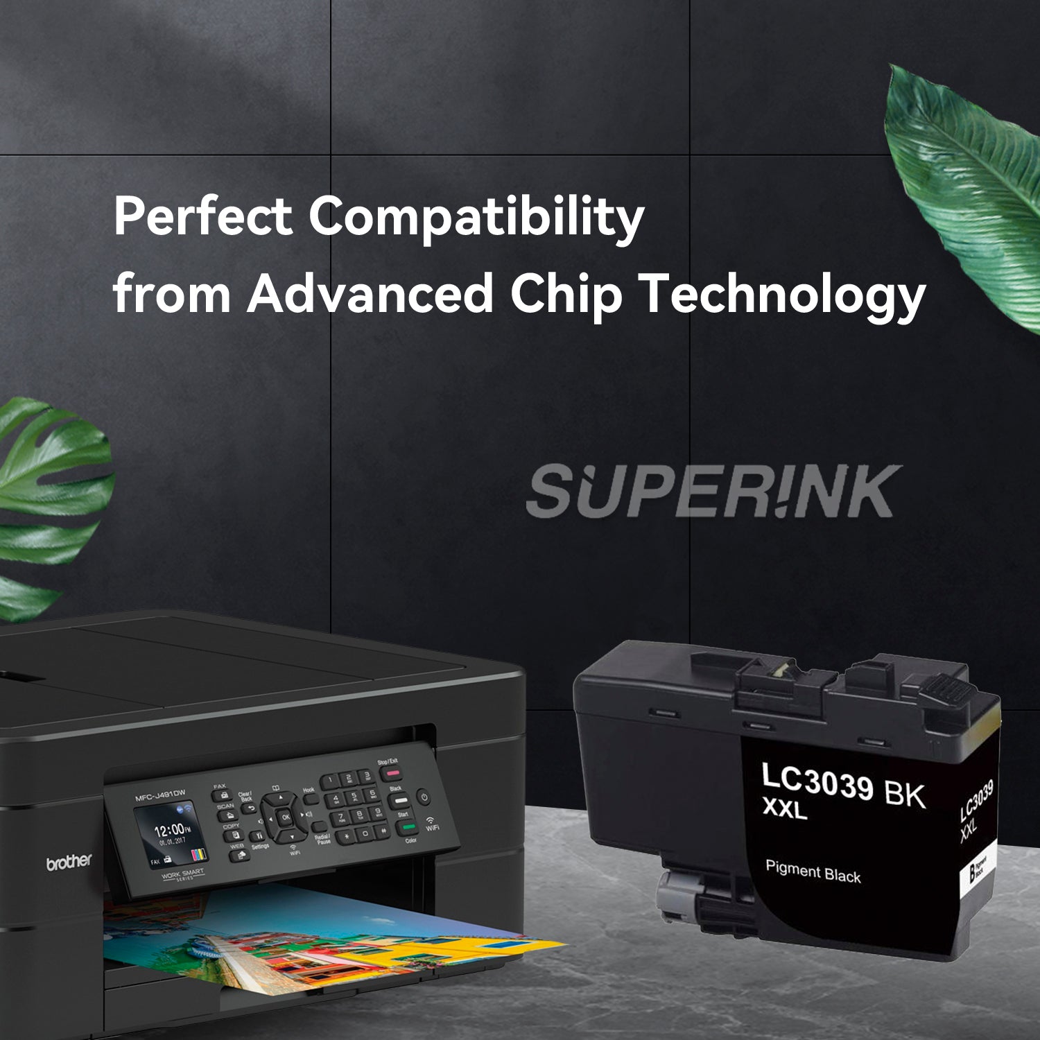 Compatible Brother LC3039XXL Black Ink Cartridge by Superink