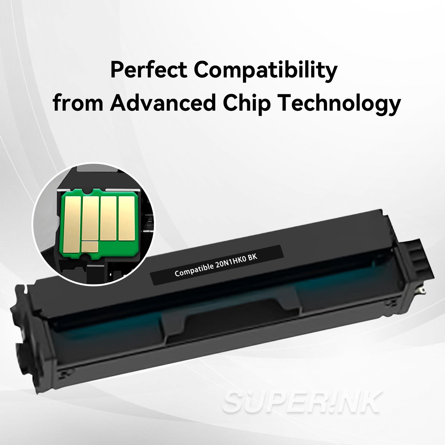 Compatible Lexmark 20N1HK0 Black Toner Cartridge By Superink