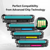 Compatible HP 307A Combo Toner Cartridge BK/C/M/Y By Superink